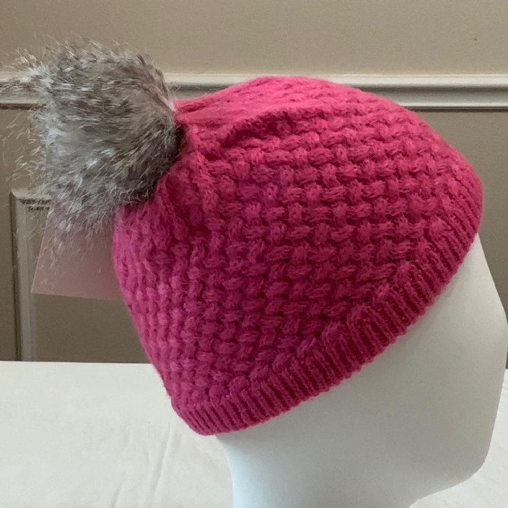 Spyder GIRLS ICICLE HAT Ras/Slv (pink/grey)